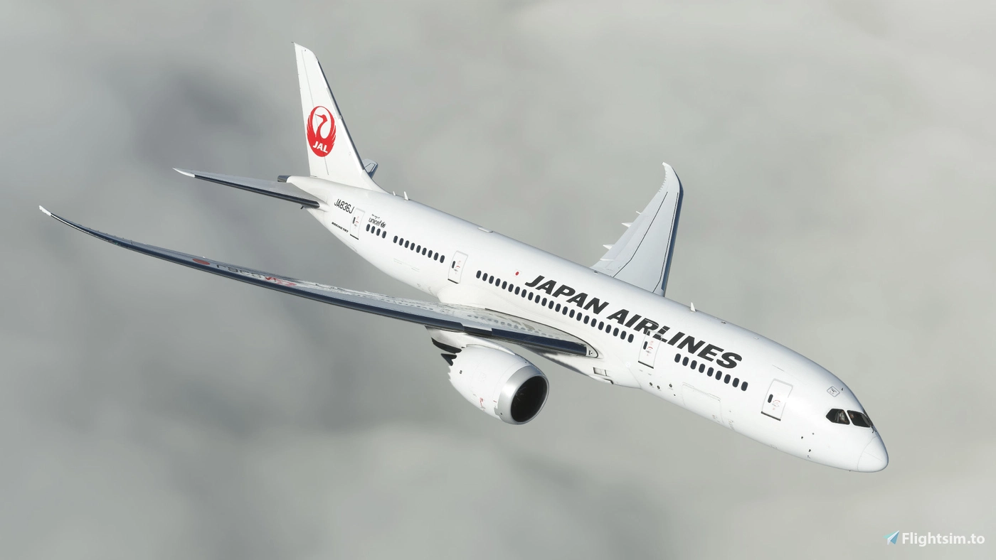 非売品】1/100 PACMIN 追い 日本航空 B787-8 JA851J