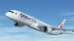 Japan Airlines [JA861 Oneworld] Boeing 787-9 HorizonSim [8K+4K] thumbnail 3