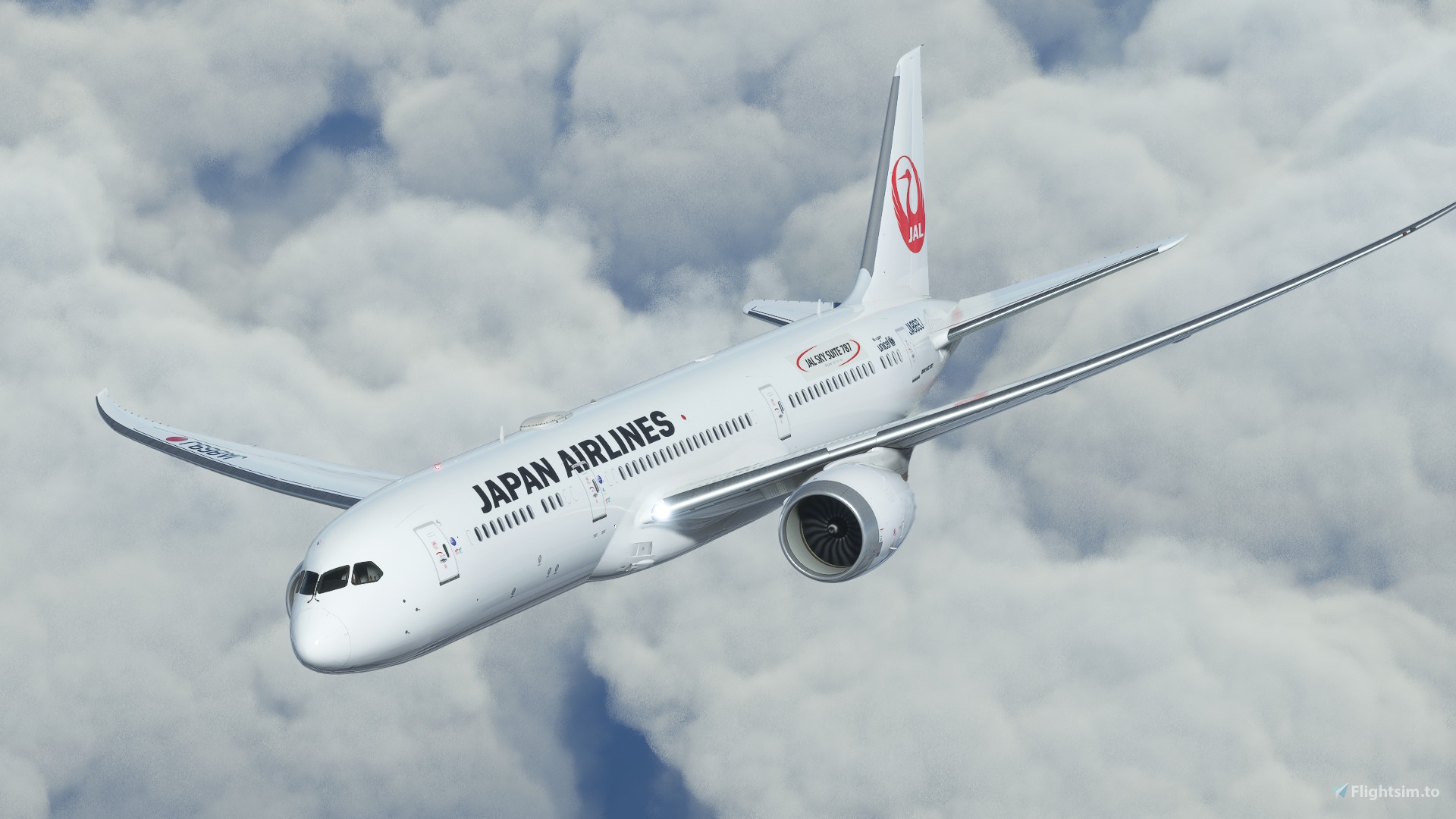 Japan Airlines [JA869J] Boeing 787-9 HorizonSim [8K+4K] for 