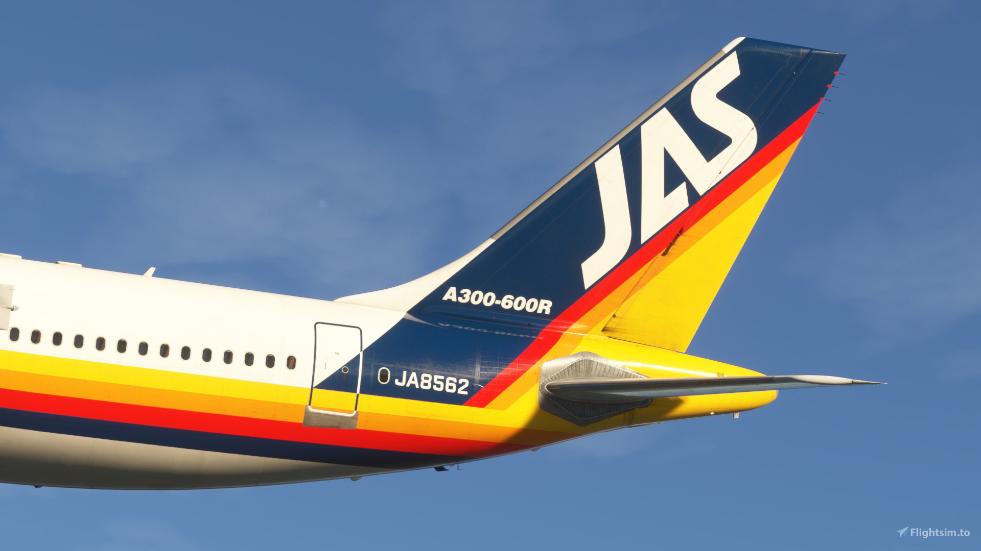 JAS 'Japan Air System' (JA8562) | w/Cabin | iniBuilds A300-600R のために  Microsoft Flight Simulator | MSFS