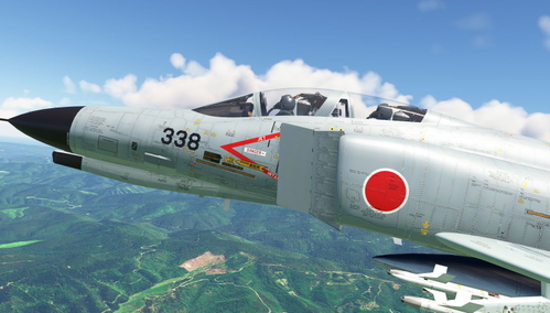 F-4EJ Kai - JASDF  8SQ / 301SQ Gray ver F4  for Milviz (Conversion F-4 ) F-4E Phantom II