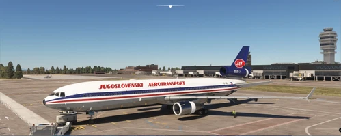 JAT (Yugoslav Airlines) MD11 based on DC10