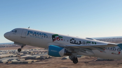 Jazeera Airways 9K-CAN | Cabin |  Fenixsim V2