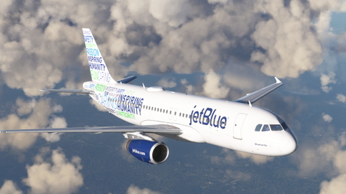 JetBlue ('Bluemanity" - N598JB) - Fenix A320 (V2) (IAE)