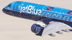 JetBlue ("Blueprint" - N304JB) - FSS E190 thumbnail 6
