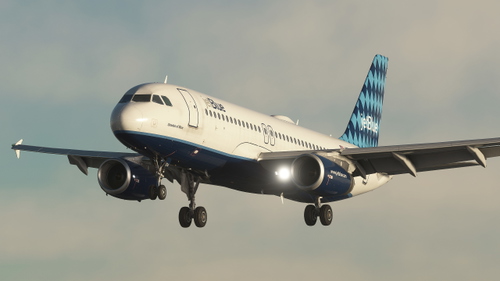 JetBlue ("Harlequin" - N504JB) - Fenix A320 (V2) (IAE)
