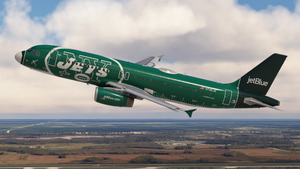 JetBlue 'NY Jets' | N746JB | w/Cabin | Fenix A320 V2 (8K + 4K) thumbnail 5