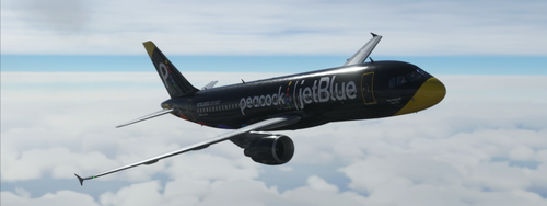 JetBlue Peacock Special Edition Livery | Fenix A320-200 | 8K