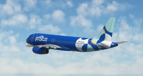 JetBlue "Sacré Bleu" - LatinVFR A320