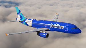 JetBlue 'Spotlight' New Livery | Pack | w/Cabin | Fenix A320 V2  thumbnail 7