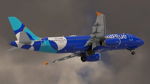 JetBlue 'Spotlight' New Livery | Pack | w/Cabin | Fenix A320 V2  thumbnail 10