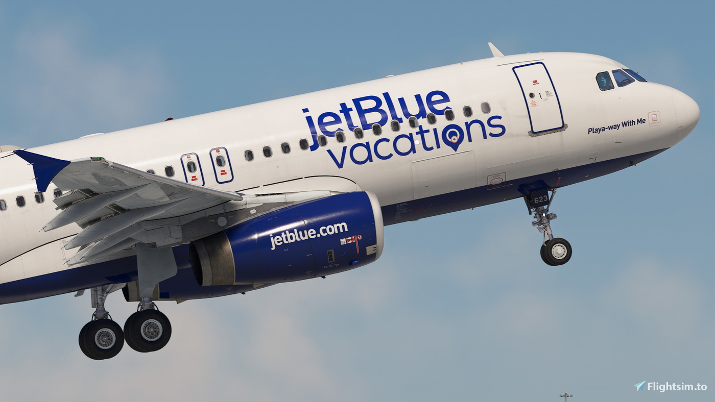 Threads JetBlue Vacations N623JB W Cabin Fenix A320 V2 8K Threads JetBlue Vacations N623JB W Cabin Fenix A320 V2 8K