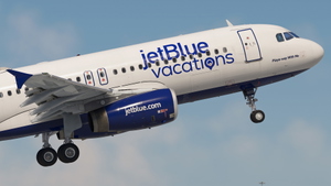 JetBlue 'Vacations' | N623JB | w/ Cabin | Fenix A320 V2 (8K + 4K) thumbnail 1