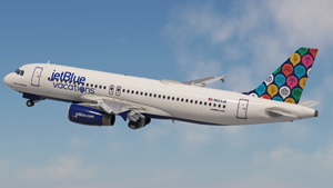 JetBlue 'Vacations' | N623JB | w/ Cabin | Fenix A320 V2 (8K + 4K) thumbnail 2