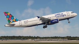 JetBlue 'Vacations' | N623JB | w/ Cabin | Fenix A320 V2 (8K + 4K) thumbnail 5