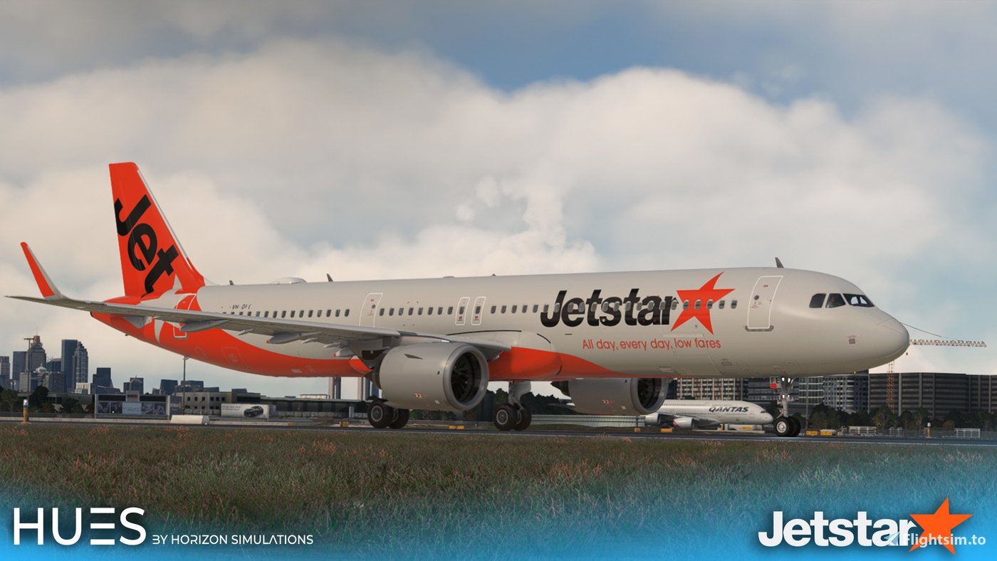 Jetstar A321NEO VH-OFE (8K) за Microsoft Flight Simulator | MSFS