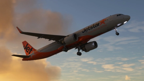 JETSTAR A321NEO VH-OFU (AIRBUS TEST REG) 8K