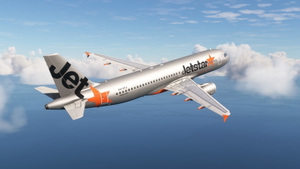 Jetstar VH-VFJ + Cabin - Fenix A320 V2 thumbnail 1