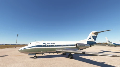 JF Fokker F28-1000 Aviaco PH-ZBI livery request