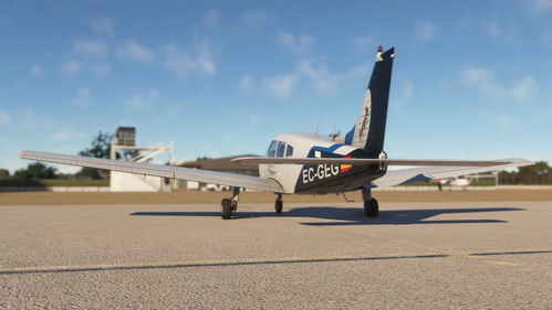 JF PA-28 Warrior II Airpull Aviation Academy (EC-GEG)