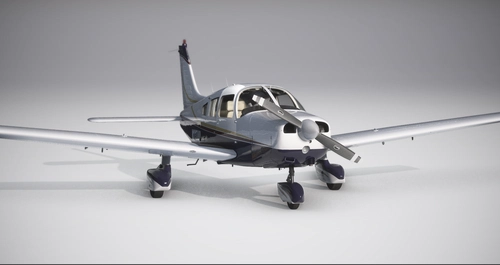 JF Piper PA28-161 N2374P (fictional)