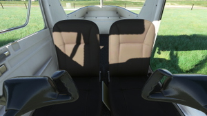  WBSim / Asobo - Cessna C152 - Grey Interior with Carpet thumbnail 5