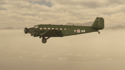 Ju 52 Norwegian air force  Y-AB sNo 501219.