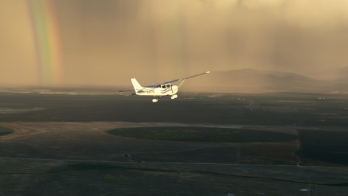 Just a short, nice Montana VFR flight plan up the Clark Fork Valley (little over an hour/4 landings)