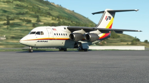Just Flight BAe 146-100  AirPac (N146AP)