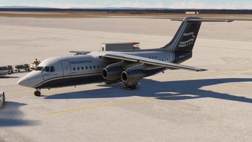 Just Flight BAe 146-200 Presidential (N403XV)