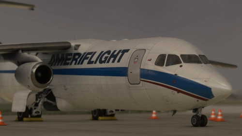 Just Flight BAe 146-300QT AmeriFlight (Fictional)