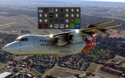 Just Flight BAe-146 AAO Scripts & StreamDeck XL Profile and StreamDeck+ Profile