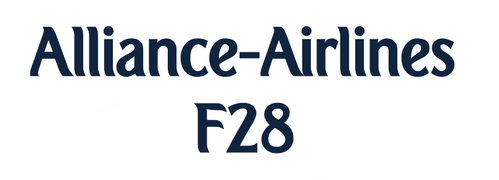 Just Flight F28-1000 Alliance-Airlines