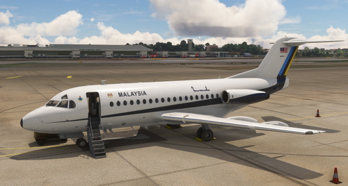 Just Flight F28-1000 Royal Malaysian Air Force Livery