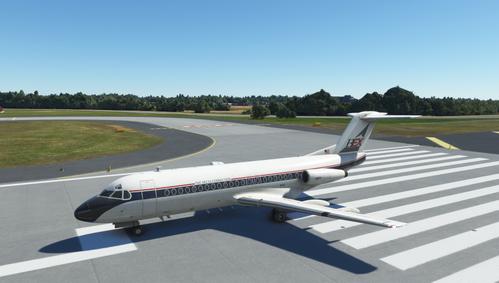 Just Flight Fokker 28-4000 Business Express (Fictional)