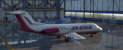 Just Flight Fokker 28-4000 Air Berlin (Fictional)