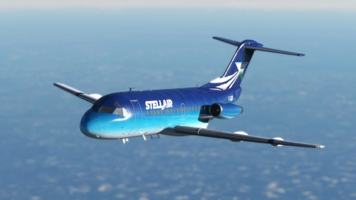 Just Flight Fokker 28 mk.1000 Stellair