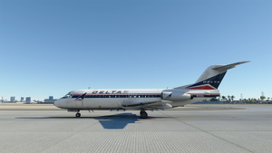 Just Flight Fokker F28 | Delta Airlines | N330IL |8K thumbnail 4