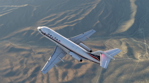 Just Flight Fokker F28 | Delta Airlines | N330IL |8K thumbnail 8