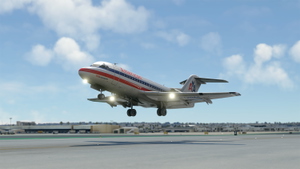 Just Flight Fokker F28-3000 | American Airlines | N420AA | Luxe Jet 8K thumbnail 6
