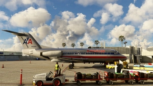 Just Flight Fokker F28-3000 | American Airlines | N420AA | Luxe Jet 8K thumbnail 8