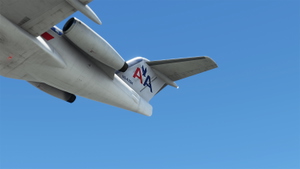 Just Flight Fokker F28 4000 | American Airlines | N1415K | Luxe Jet  8K thumbnail 5