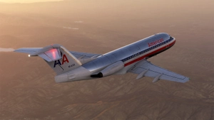 Just Flight Fokker F28 4000 | American Airlines | N1415K | Luxe Jet  8K thumbnail 7