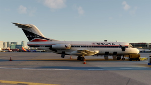 Just Flight Fokker F28 | Delta Airlines | N330IL |8K thumbnail 11