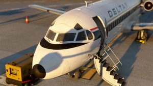 Just Flight Fokker F28 | Delta Airlines | N330IL |8K thumbnail 12