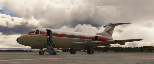 Just Flight Fokker F.28 Mk 1000 | Pelita Air Service