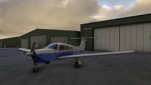 Just Flight PA28 Arrow 4 G-EOMD