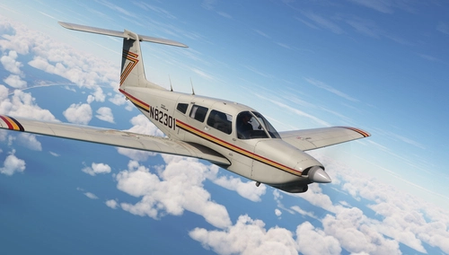 Just Flight Piper PA-28R Turbo Arrow IV - N82301