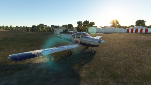 Just Flight Piper PA-38 Tomahawk LV-OJT Aeroclub Santa Fe