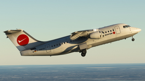 Justflight 146-200 WDL Aviation 